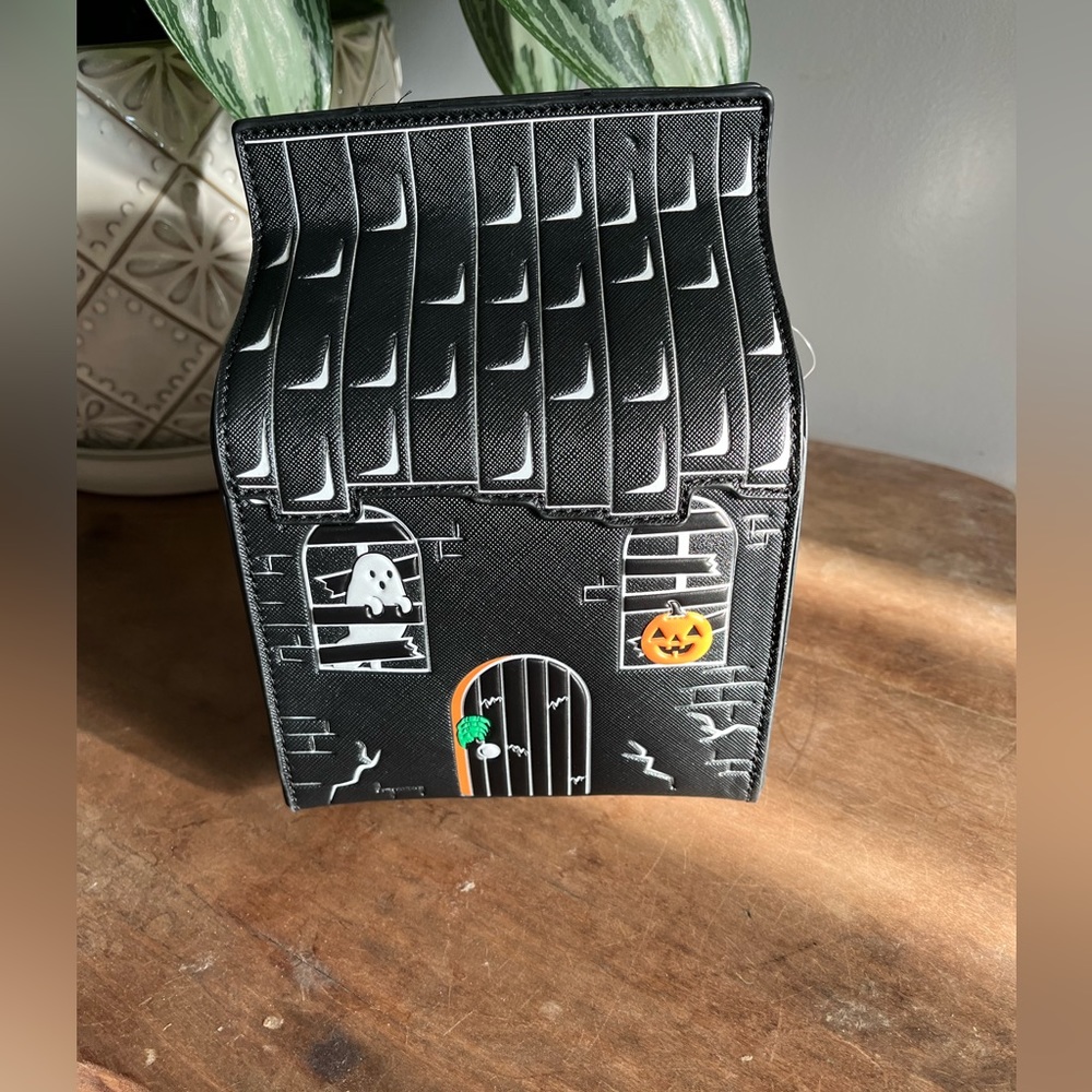 Haunted House Halloween Crossbody Purse